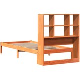  Krevet s regalom za knjige bez madraca 90 x 200 cm od borovine | shoptok.hr