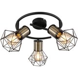 Globo 54017-3M - Spot svetilo PRISKA 3xE27/40W/230V | Eponuda.com
