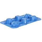 BarUp Kalupi za kocke leda u obliku dragog kamenja, Plava, 2 kom, 190x105x(H)30mm | Eponuda.com