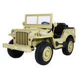 Retro Military Vehicle 4x4 Sand