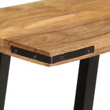 vidaXL Konzolni stol 110 x 30 x 75 cm od masivnog drva manga | shoptok.hr