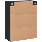  Zidni ormarić crni 69,5 x 34 x 90 cm od konstruiranog drva | shoptok.hr