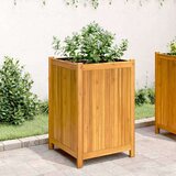  Vrtna sadilica s oblogom 50x50x75 cm od masivnog drva bagrema | shoptok.hr