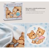 Interbaby Dekica Medvjedić 110x140 - plava | shoptok.hr