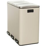 MID.YOU Koš Za Smeti Clean Ix, 18 L, Bež | Shoptok.si