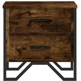  Noćni ormarići 2 kom boja hrasta 40x41x40 cm konstruirano drvo | shoptok.hr