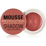 Makeup Revolution Mousse kremasto senčilo za oči odtenek Amber Bronze 4 g