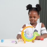 Viga drvene dugine slagalice kreativni montessori | shoptok.hr