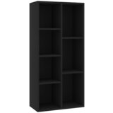 Maison Chic Knjižna omara - Knjižni regal črna 50x25x106 cm iverna plošča, (21724669) Cene