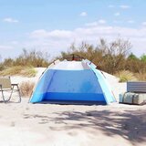 vidaXL Šator za plažu za 2 osobe vodootporni azurnoplavi | shoptok.hr