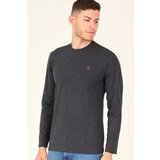 Dewberry T8588 BIKE COLLAR MEN'S SWEATSHIRT-ANTHRACITIS | ePonuda.com