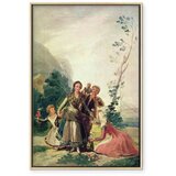  Slika - Francisco Goya – Spring or the Flower Seller 40x60 U prirodnom drvenom okviru | shoptok.hr