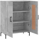  Komoda siva boja betona 69,5x34x90 cm od konstruiranog drva | shoptok.hr