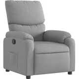 Naslanjač - Relax naslanjač svetlo sivo blago, (22040392)
