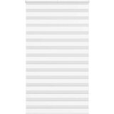 vidaXL zebra senčilo bela 135x200 cm tkanina širina 130,9cm poliester Cene