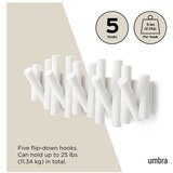 Umbra Bel stenski obešalnik iz masivnega bora Picket – | Shoptok.si