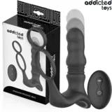 STIMULATOR PROSTATE Z EREKCIJSKIM OBROČKOM Addicted Toys Up&Down