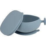 b.box Silicone Bowl silikonska zdjelica sa zatvaračem Blue 300 ml | shoptok.hr