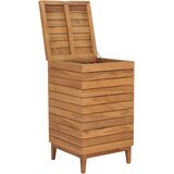  Košara za rublje 40 x 40 x 70 cm od masivne tikovine - 40 x 40 x 70 cm 1 | shoptok.hr