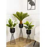 Metalna saksija LOFT 68x20 cm crna | Eponuda.com