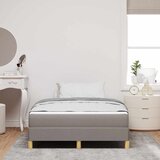  s opruga kutije Sivo-smeđa 120 x 190 cm tkanina | shoptok.hr