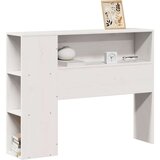 vidaXL Uzglavlje sa spremištem bijeli 90 cm od masive borovine | shoptok.hr