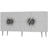 Hanah home komoda nida KB150 white silver | ePonuda.com