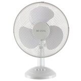 BE COOL namizni ventilator 30 cm BC12TF bele barve | Shoptok.si