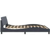 vidaXL Posteljni okvir z vzglavjem temno siv 180x200 cm žamet | Shoptok.si