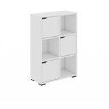 Hanah home polica za knjige vinesa white
