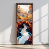 Wallity slika LONG008-S/120-40, 40 x 120 cm Cene