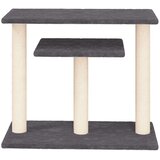  Grebalica za mačke s platformama tamnosiva 62 5 cm | shoptok.hr