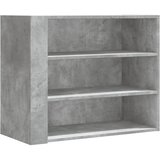 Maison Chic Stenska omarica - Zidna omarica betonsko siva 75x35x60 cm inženirski les iu940, (22063575) | Shoptok.si