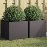 vidaXL Sadilice 2 kom crne 42 x 40 x 39 cm od hladno valjanog čelika Cijene