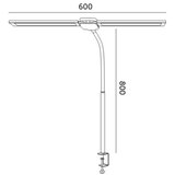 Brilagi LED prigušiva stona lampa USB VARIO LED/14W/5V 3000-6000K crna | Eponuda.com