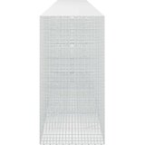  Gabion s žicom debljine 3,5 mm i mrežom 5x5 cm 1100x100x200 cm | shoptok.hr