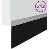  Skrbniki za vrata z vijaki 12 pcs srebrna 100 cm, (5000113316) Slike