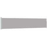  Uvlačiva bočna tenda za terasu 100 x 500 cm siva | Eponuda.com