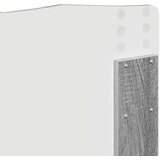  Uzglavlje s uzglavljem Siva Sonoma 150 cm Konstruirano drvo | shoptok.hr