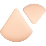 Brushworks Triangular Powder Puff Duo pjenasti aplikator za puder | shoptok.hr
