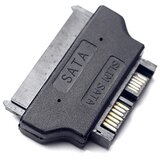  Adapter (Slim SATA 7+6 muški na SATA 22 pin ženski, crni) Cijene