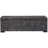  Kutija za spremanje s pohranom Crna 110 x 35 x 45 cm | Eponuda.ba