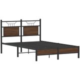  Okvir kreveta bez madraca smeđa boja hrasta 120 x 190 cm drveni | shoptok.hr