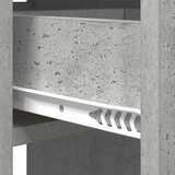  Blagovaonski stol 115 x 70 x 75 cm Konstruirano drvo - Betonska siva | shoptok.hr