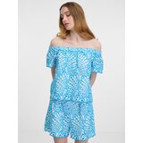 Orsay Blue women's patterned blouse - Women's Cijene