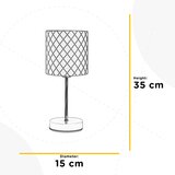 Lesnina XXXL NAMIZNA SVETILKA 15/35 cm | Shoptok.si
