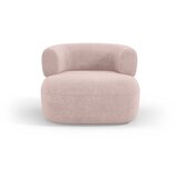 Micadoni Home Svijetlo ružičasta fotelja od bouclé tkanine Jenny – | shoptok.hr