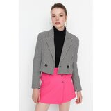 Trendyol Pink Buttoned Mini Skirt Cene