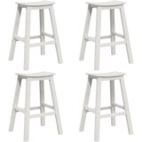 vidaXL Barski stoli 6 kosov Beli HDPE | Shoptok.si