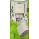 BAVIN punjač 20W USB-C + kabl type-C 60W bela - PC851Y ( 90036 ) Cene
